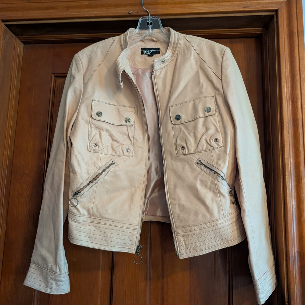 Wilsons Leather Pale Pink Women's Jacket